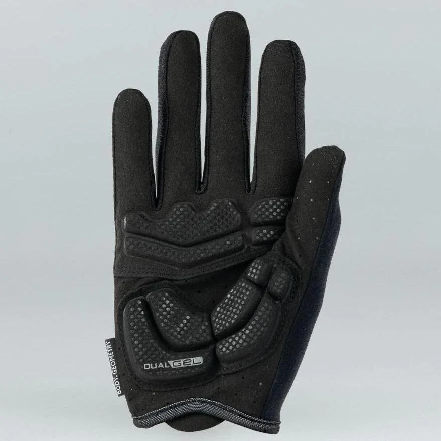body glove bicycle Specialized Body Geometry Dual-Gel Long Finger Gloves (Black) (S)