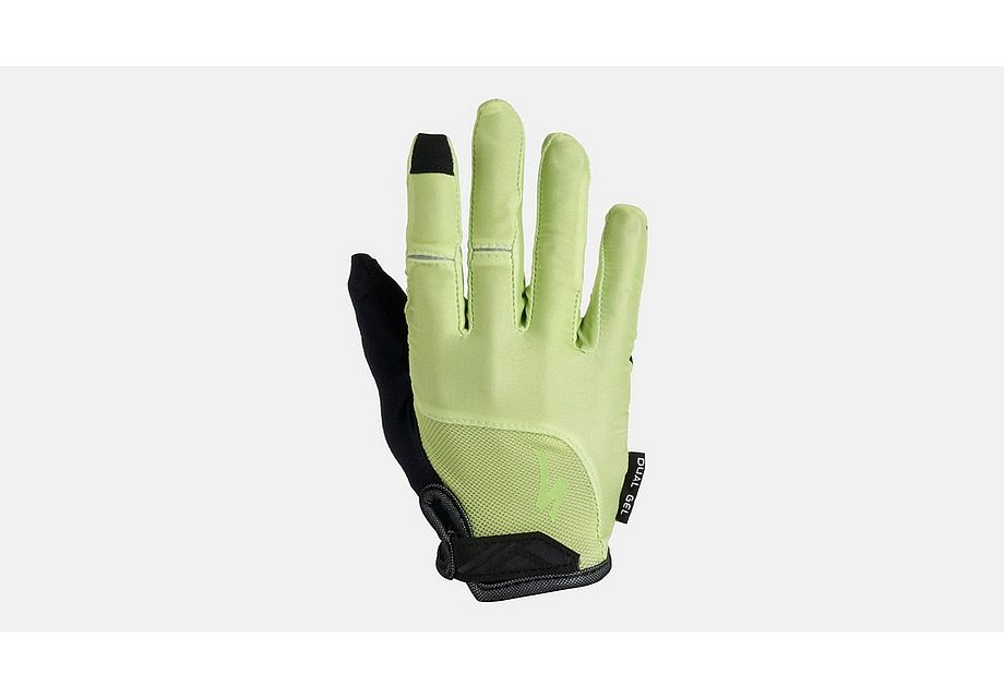 Specialized bg dual gel glove lf wmn limestone s - Bicycle Warehouse