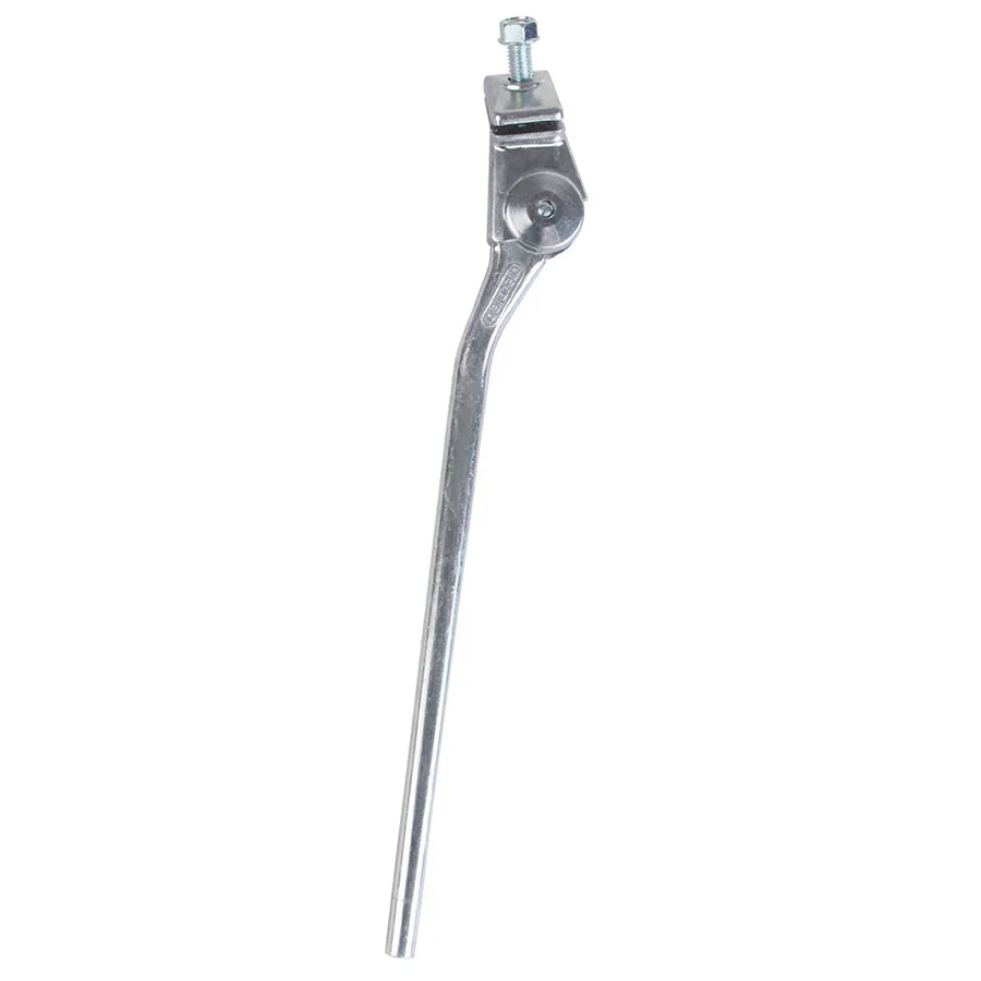 285mm KS2 Standard Mount Kickstand: Silver - Bicycle Warehouse