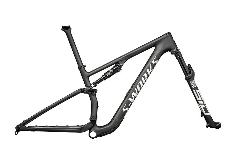 Specialized epic 8 S-Works frmset satin carbon/metallic white silver xl - Bicycle Warehouse