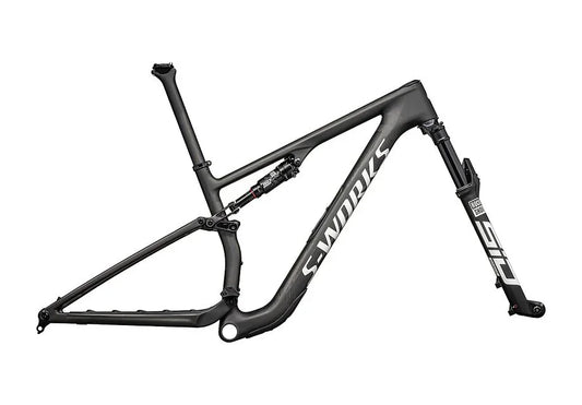 Specialized epic 8 S-Works frmset satin carbon/metallic white silver xl - Bicycle Warehouse