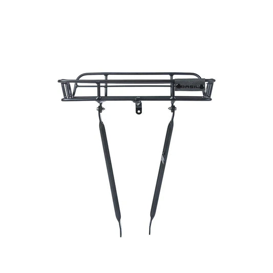 Portland Front Rack Aluminum Black - Bicycle Warehouse