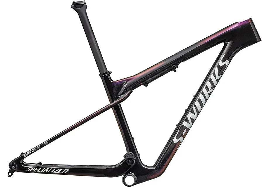 Specialized epic wc S-Works frm frame gloss carbon / red pearl / chameleon fade m - Bicycle Warehouse