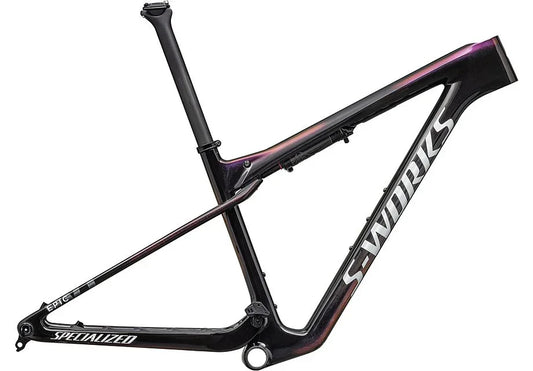 Specialized epic wc S-Works frm frame gloss carbon / red pearl / chameleon fade m - Bicycle Warehouse