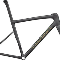 Specialized tarmac sl8 S-Works frmset rtp satin carbon rtp / silver to green pearl 61 - Bicycle Warehouse