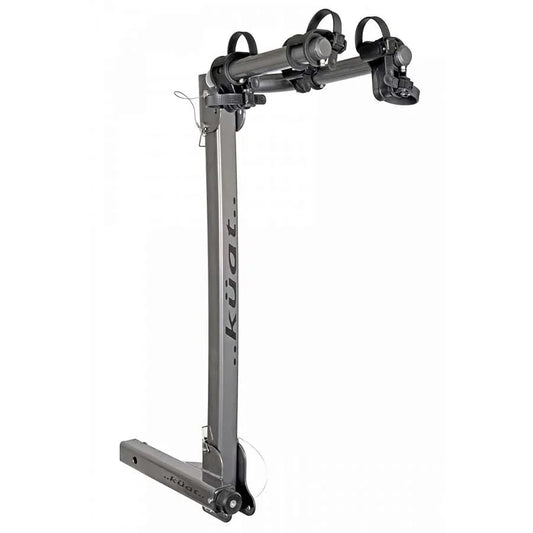 Beta Hitch mounted bike Rack 2 bikes 1-1/4" Grey - Bicycle Warehouse