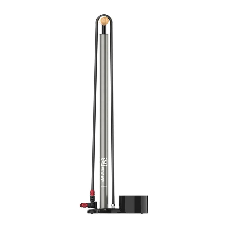 Steel Floor Drive 3.5 Pump Flat Gray - Bicycle Warehouse