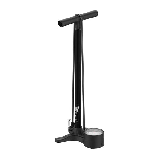 Macro HV Floor Drive DV Pump Flat Black - Bicycle Warehouse