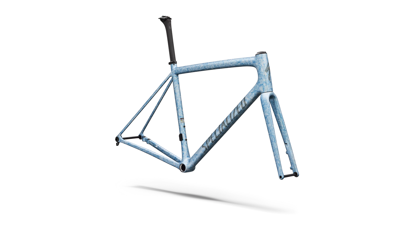 Aethos 2 Frameset - Satin Silver Dust