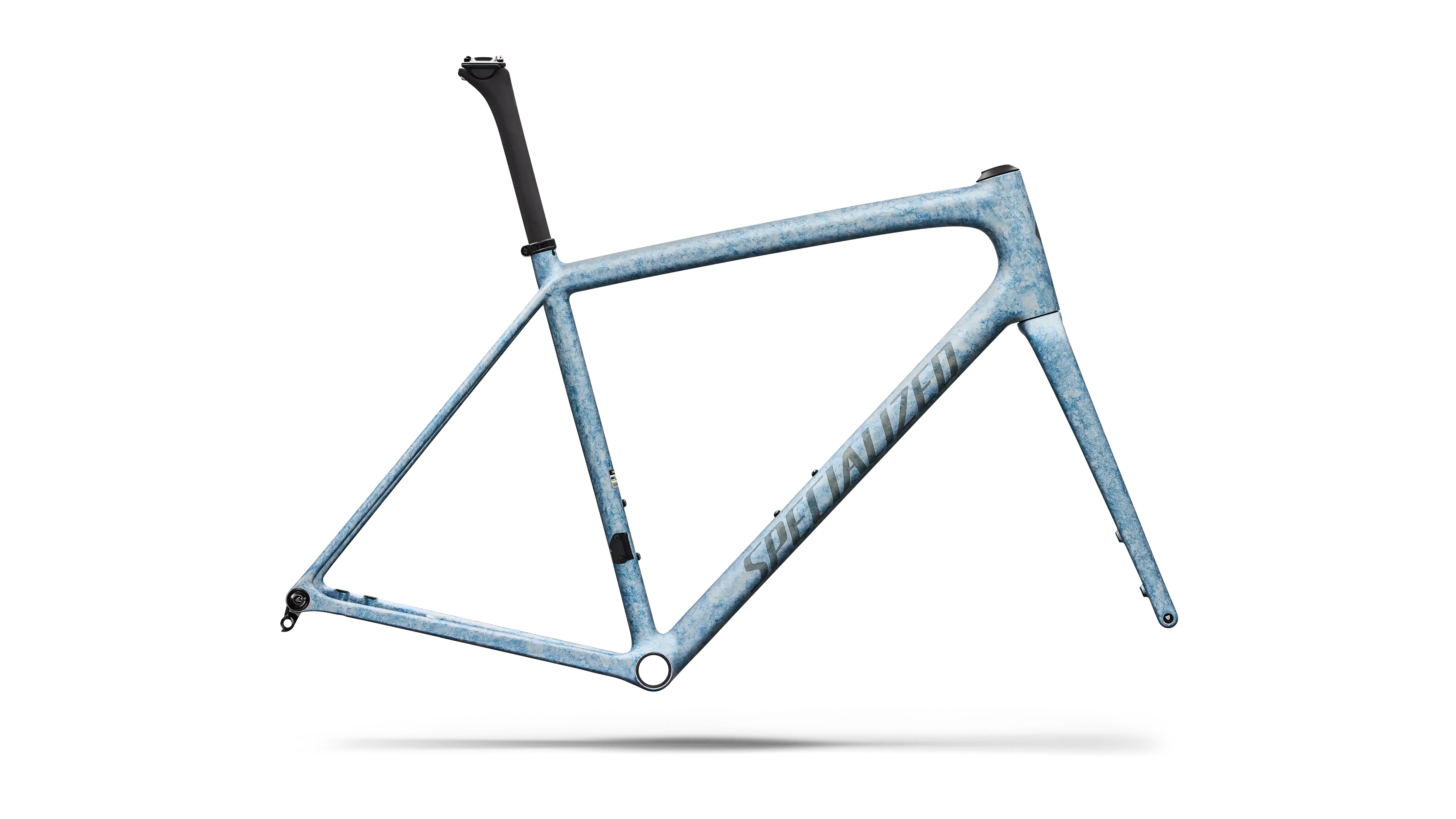 Specialized Aethos 2 Frameset - Satin Silver Dust - Bicycle Warehouse