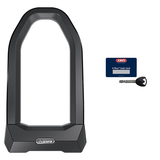 Abus Granit Super Extreme 2500 U-Lock - 6 x 9" x with USH Bracket Black - Bicycle Warehouse