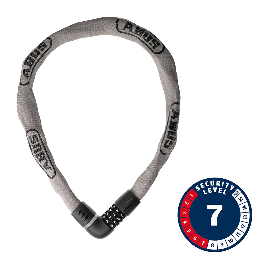 Abus Tresor 6807C/140 Chain Lock - Black - Bicycle Warehouse