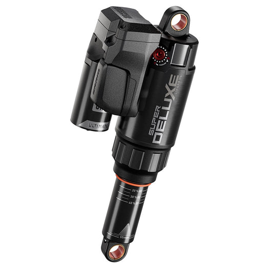 RockShox Super Deluxe FLT Attendant D1 Rear shock 210x55 Shaft Eyelet: Standard Body Eyelet: No Bushing - 90 Deg Rotation Token Loc 3 Reb55/Comp34 Mid4-Lock6 Yeti SB140 2020+