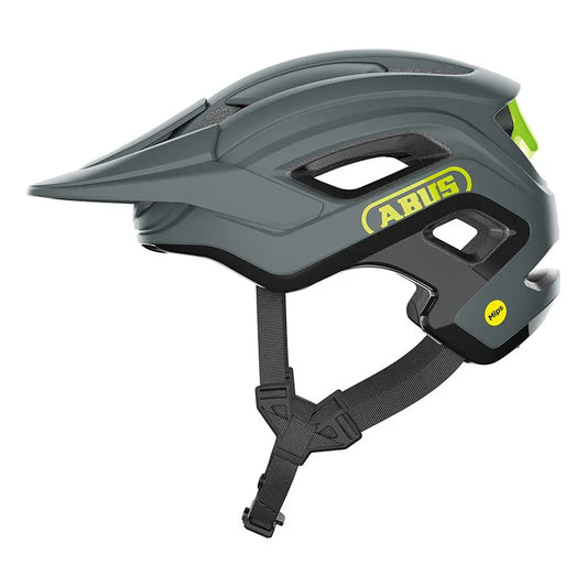 Abus CliffHanger MIPS Helmet – Grey - Bicycle Warehouse