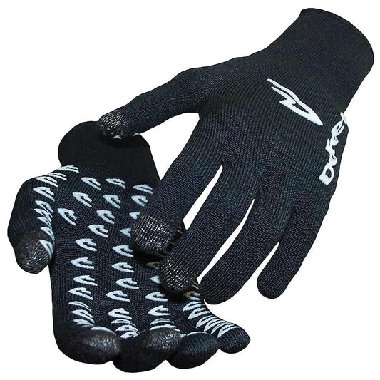 DuraGlove ET Cordura Gloves Large Black - Bicycle Warehouse