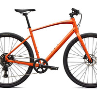 2026 Specialized Sirrus X 2.0 Km Bike Gloss Tangerine / Shadow Silver Frost Reflective Xl