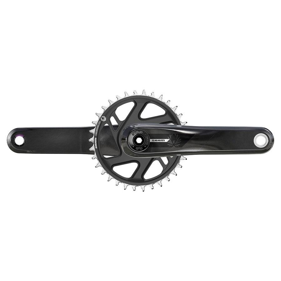 SRAM S150 Eagle Transmission B1 Crankset Speed: 12 BCD: Direct Mount SRAM 3 Bolt 32 Powerspline 165mm Black Boost