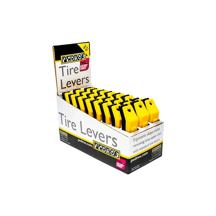 Comp Tire Levers Blk/Yellow 35th Anniversary 24/Box - Bicycle Warehouse