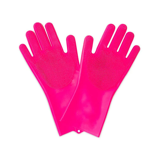 Deep Scrubber Cleaning Glove - Silicone Dishwasher Safe Large - Bicycle Warehouse