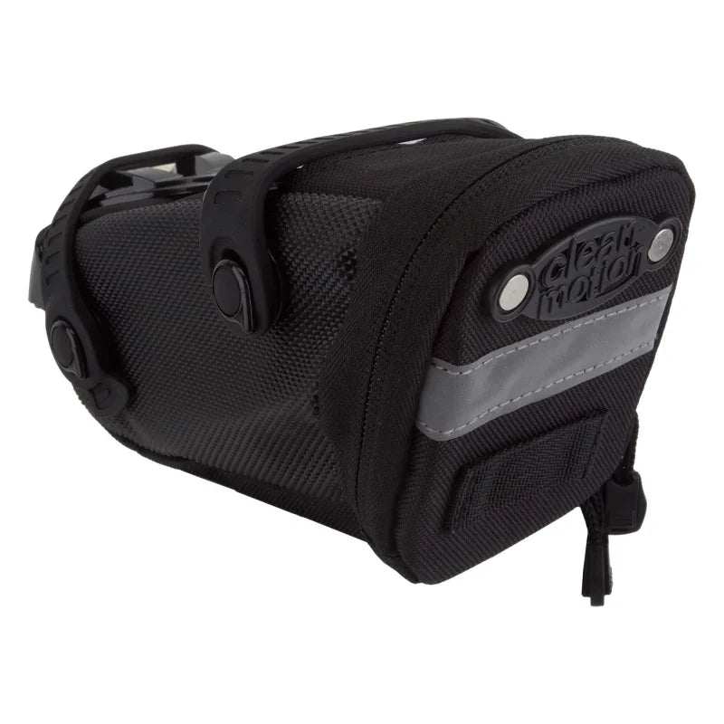 Clean motion Pelikan SMS Bag Silicone Straps 55 c.i. Black/Black - Bicycle Warehouse