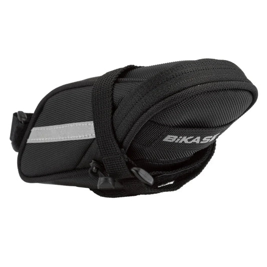 Momentum Seat Bag Velcro Straps 8.5x3x3.5` 50 c.i. Black - Bicycle Warehouse