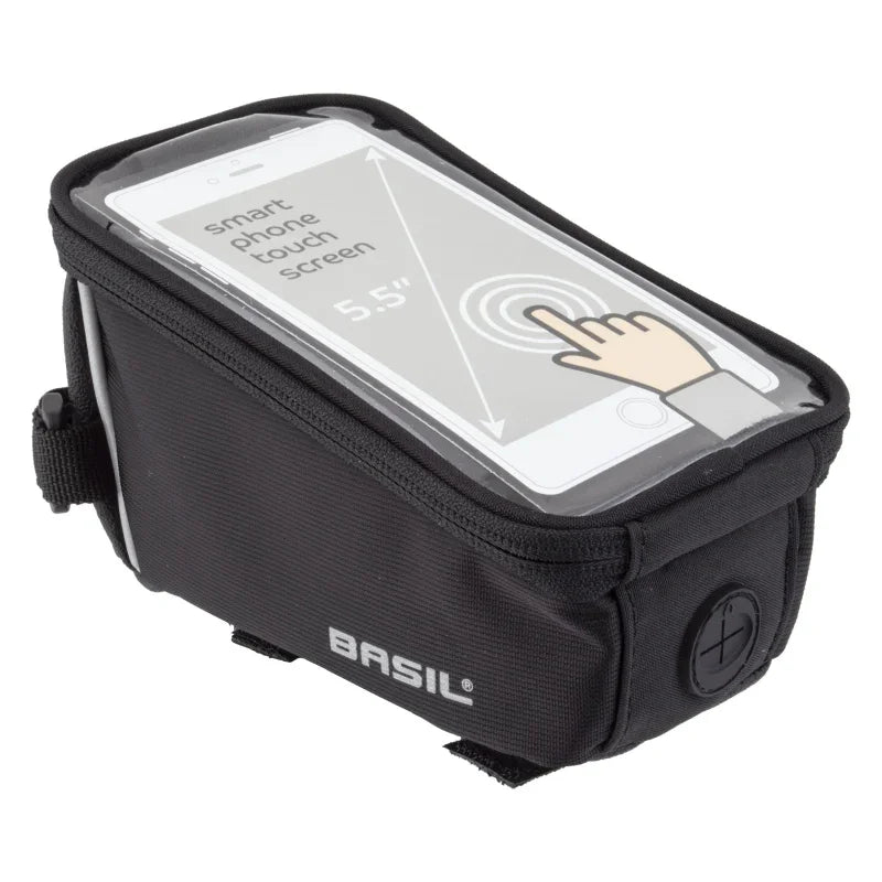 Sport Top Tube Bag 1L Black - Bicycle Warehouse