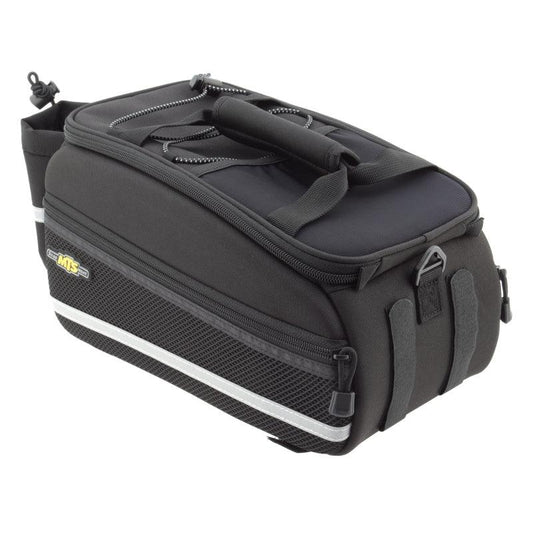 MTS Trunk Bag EX Rack Bag - Strap Mount Black - Bicycle Warehouse