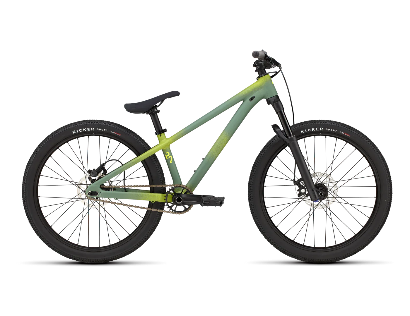 2025 p.2 bike sgegrn/olvgrn/teamyel 24 - Bicycle Warehouse