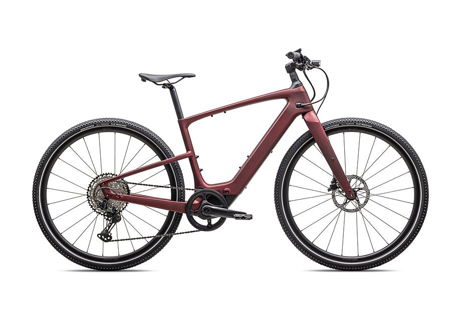 2025 Specialized vado sl 6.0 carbon 2 bike satin red sky / red onyx frost xl - Bicycle Warehouse