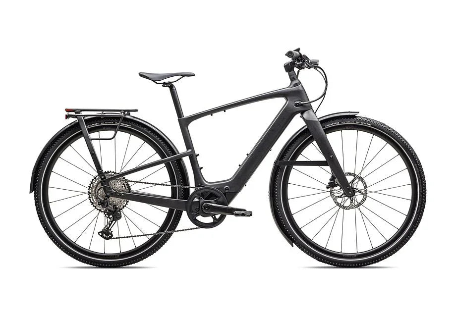 2025 Specialized vado sl 6.0 carbon eq 2 bike satin black micro speckle / obsidian frost s - Bicycle Warehouse