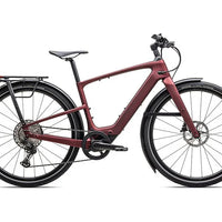 2025 Specialized vado sl 6.0 carbon eq 2 bike satin red sky / red onyx frost s - Bicycle Warehouse