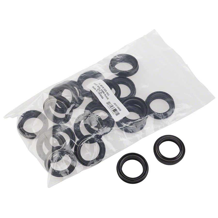 Dust Seal: Black Flanged 32mm - SID/Reba/Revelation A3 Qty 20 - Bicycle Warehouse