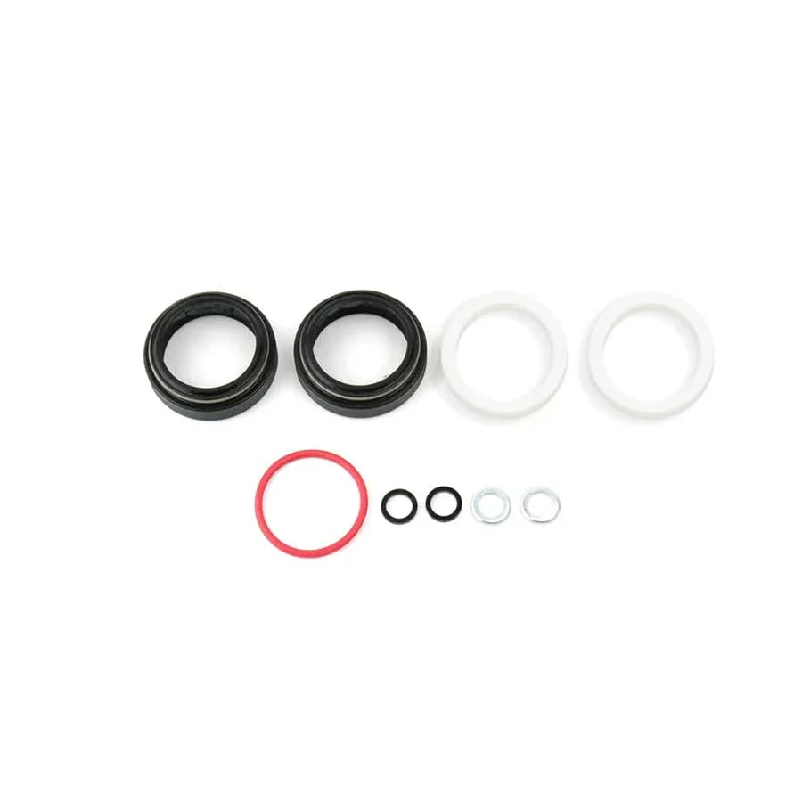 Dust Wiper Kit - 32mm Flanged Low Friction 5mm 10mm Foam Rings - SID/Revelation/Reba/Argle/Sektor/TORA/Recon/XC32 - Bicycle Warehouse