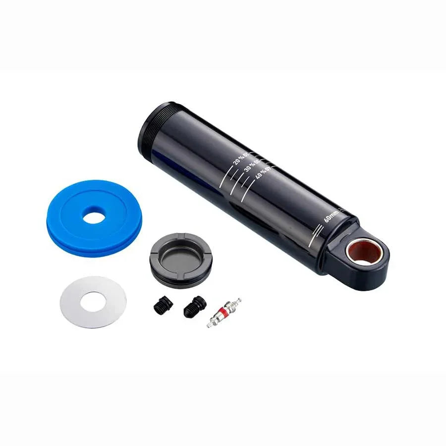 Rear Shock Damper Body IFP - Standard Eyelet 60mm stroke 65mm plus 5mm Travel Spacer Deluxe A1 Super Deluxe A1 Fast BLK - Bicycle Warehouse