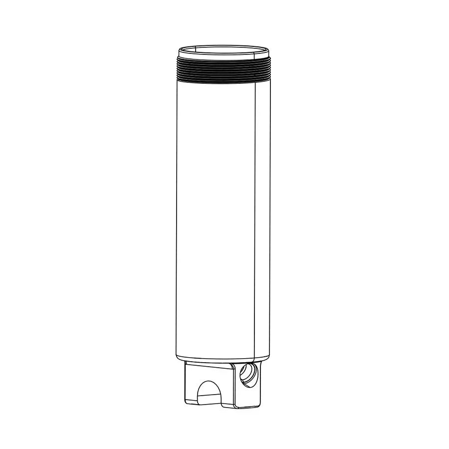Rear Shock Damper Body IFP - Bearing Eyelet 52.5mm stroke 55mm plus 2.5mm Travel Spacer Deluxe A1 Super Deluxe A1 Fast Bl - Bicycle Warehouse