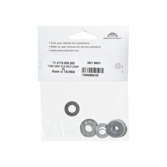 Rear Shock Tune Assembly - Compression Tune Configurations Deluxe Select Plus B2 - Bicycle Warehouse