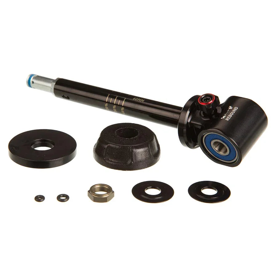 Rear Shock Damper Shaft Assembly - Super Deluxe Coil Bearing Shaft Eyelet 60mm A1-A2 - Bicycle Warehouse