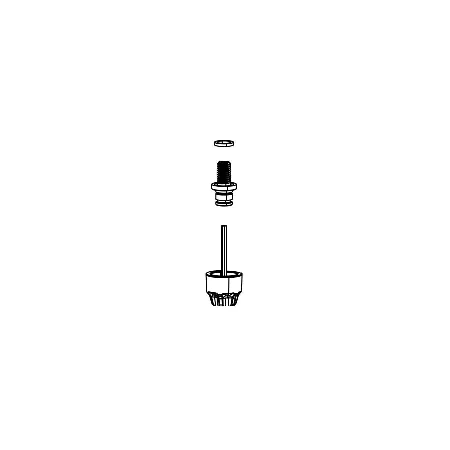 Rebound Adjuster Knob/Bolt Kit Yari - Bicycle Warehouse