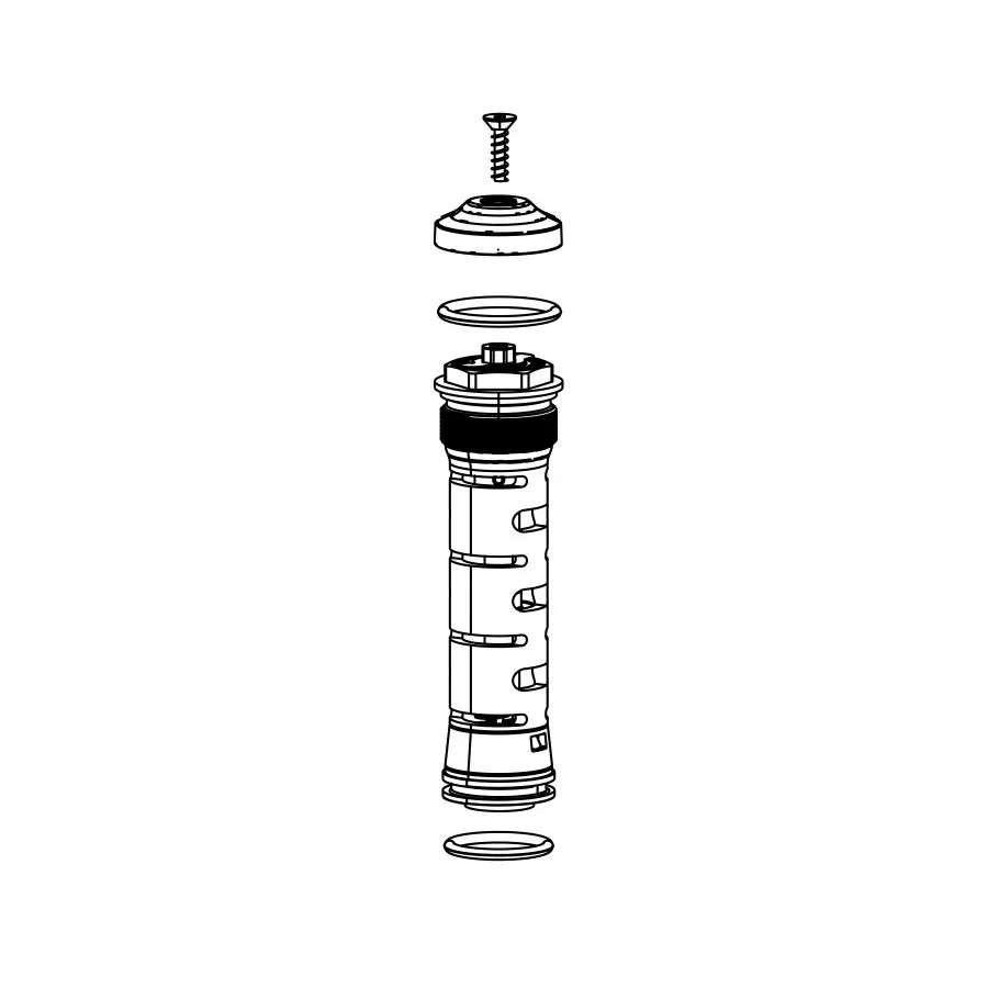 Compression Damper Bluto A1/Reba A7 80-100mm/120mm Crown Adjust Motion Control RL - Bicycle Warehouse