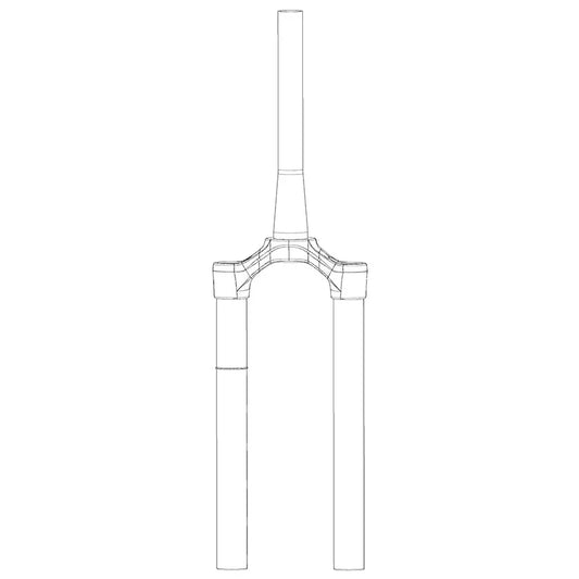 CSU - DebonAir 29" 15x110mm 42mm OS Tapered Steerer Pike B1-B2 Pike Select/Select+ 2020 Diffusion BLK - Bicycle Warehouse