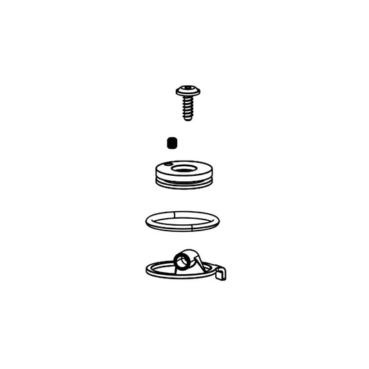 Remote Spool Cable Clamp Kit 2013-2016 Recon Gold TKRL/Sektor TKRL/Reba RL - Bicycle Warehouse