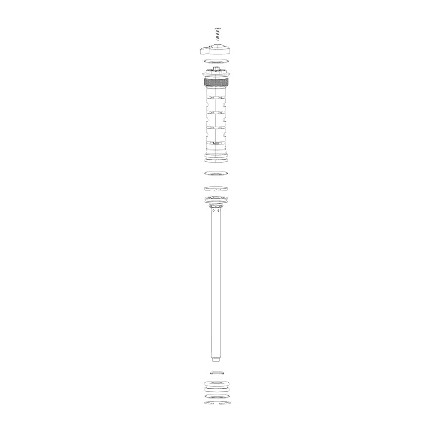 Fork Damper Assembly - MOCO 35G RL Crown A1 (2020+)