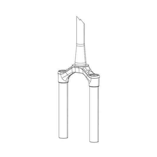 CSU SID Ultimate 80-100 mm DebonAir 2020+ 29"/27.5+ 42mm Offset Boost 15x110mm Tapered Steerer Diffusion BLK - Bicycle Warehouse
