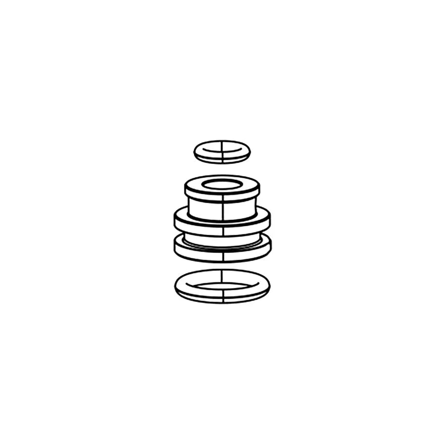 Rockshox DebonAir Air Spring Sealhead 32mm SID A1-A42011-2016/Reba A2+2013+/Bluto A1+2015+ - Bicycle Warehouse
