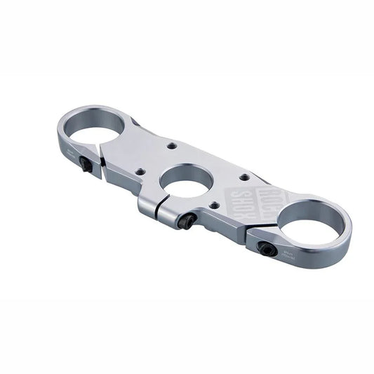 BoXXer C1 Flat Upper Crown 0mm Offset 36mm total offset on 27.5 46mm total offset on 29" Gray - Bicycle Warehouse