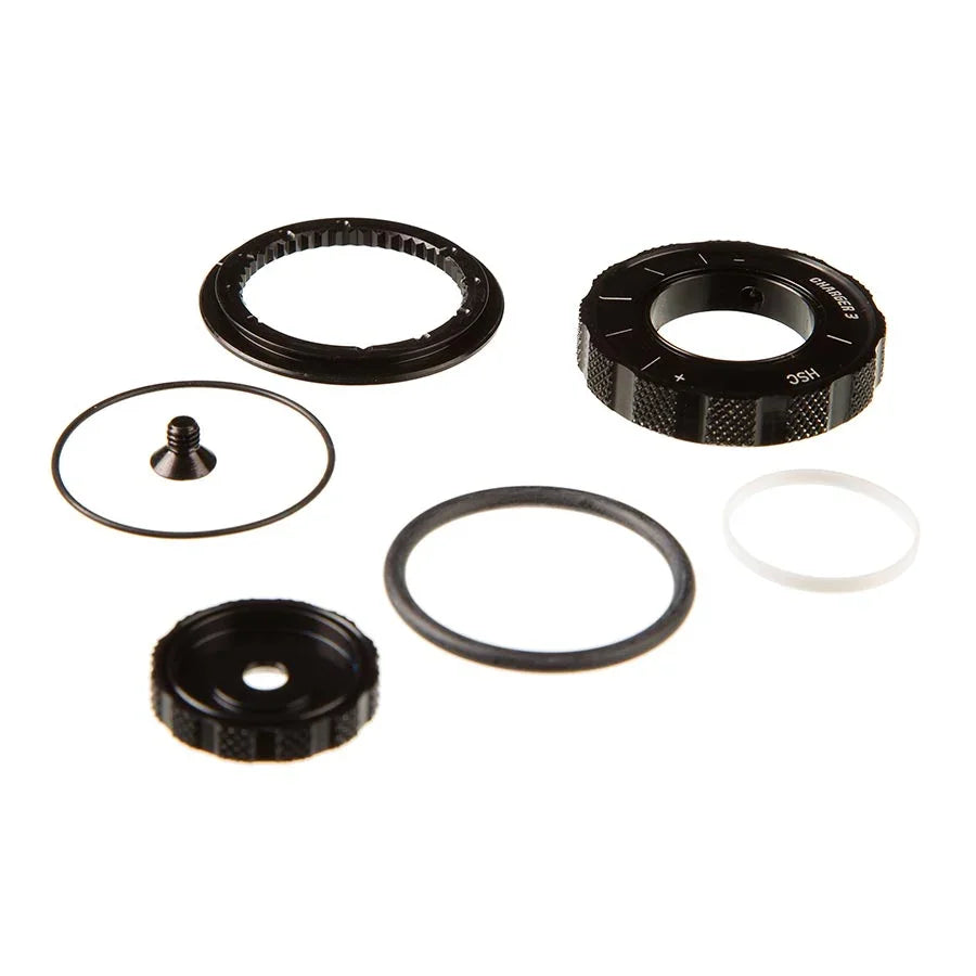 Compression Damper Knob Kit - Crown Charger 3 RC2 ZEB Select+/Ultimate A2+ 2023+ - Bicycle Warehouse