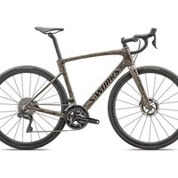 2025 Specialized roubaix S-Works di2 bike gloss toupe / gunmetal strata / charcoal 44 - Bicycle Warehouse