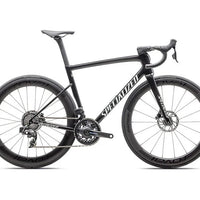 2025 Specialized tarmac sl8 pro etap bike gloss carbon / metallic white silver 44 - Bicycle Warehouse