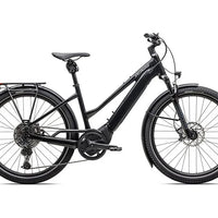 2025 Specialized vado 5.0 step through ul bike gloss castblack / satin silver reflective xl - Bicycle Warehouse