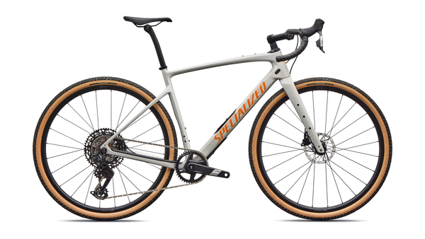 Specialized Diverge 4 Comp Carbon Apex AXS 56 / Dolomite Metallic/Orange Zest